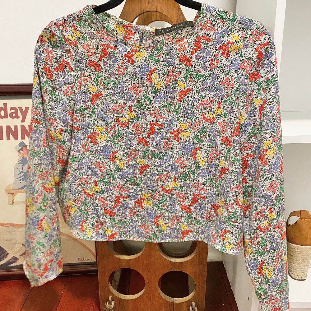 Floral Long Sleeve Blouse